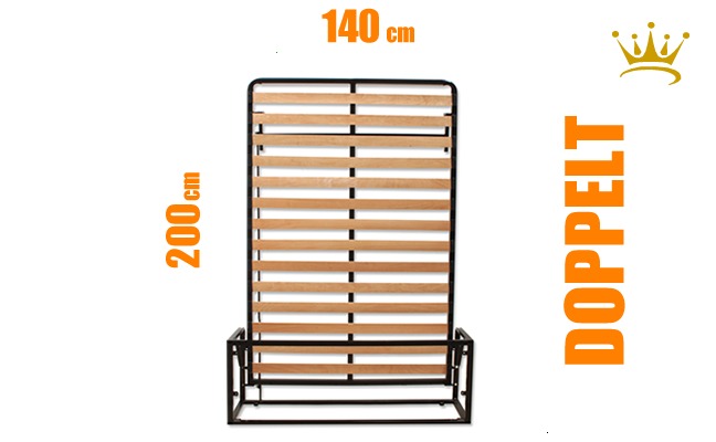 Wandbettmechanismen für versteckte Betten