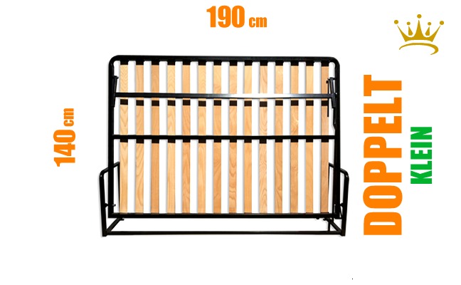 Wandbettmechanismen für versteckte Betten