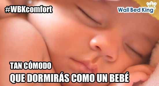 #WBKcomfort Tan cómoda que dormirá como un bebé